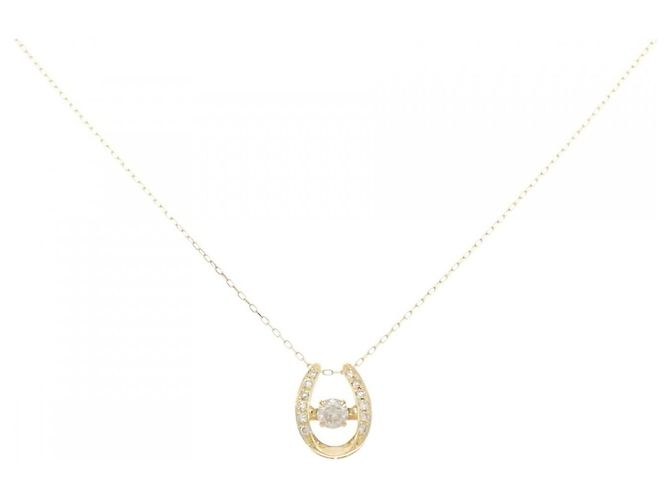 Autre Marque Diamantenhalskette Au750 Golden