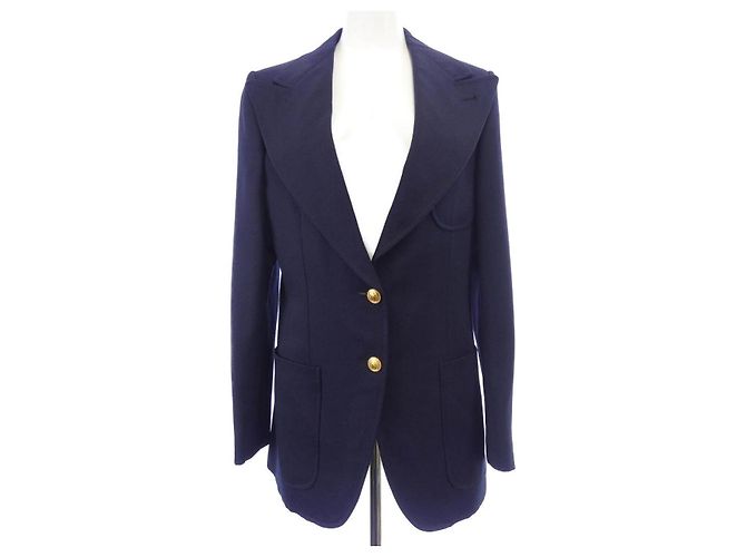 Casaco Gucci Azul Azul marinho