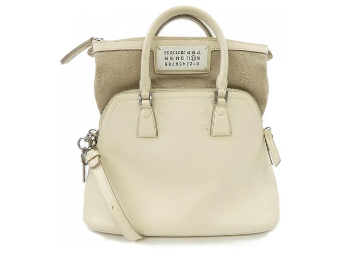 Maison Martin Margiela Borsa Maison Margiela 5AC Beige