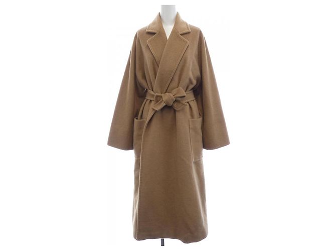 Max Mara 101607 Camel Mantel Beige