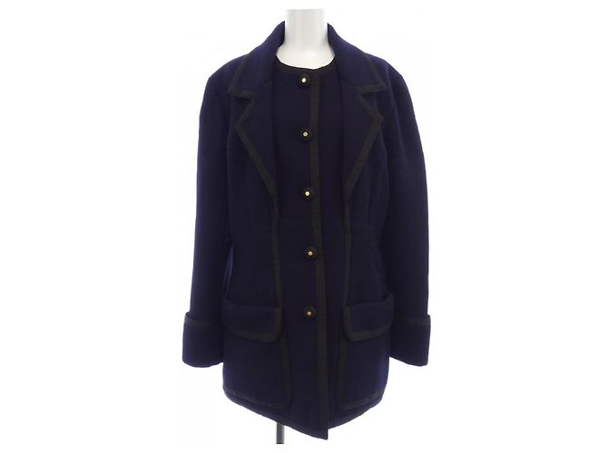 Giacca Chanel Blu Blu navy