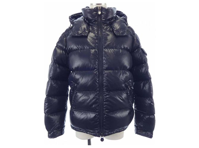 Moncler Maya Down Jacket Blue Navy blue