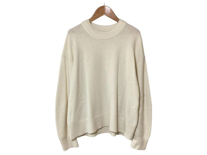 Autre Marque NOBLE Super160s Double Rib Knit Weiß