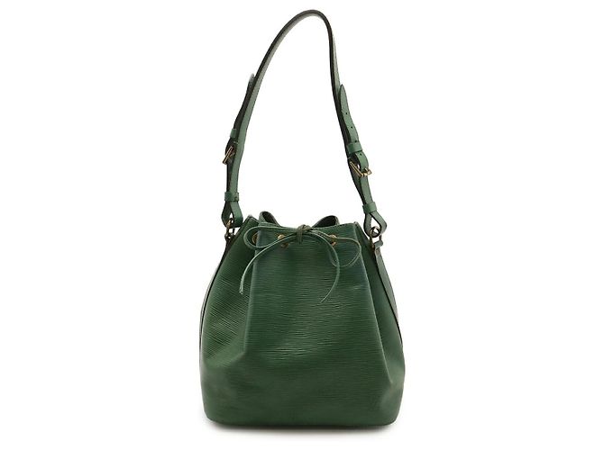 Borsa a tracolla Louis Vuitton Petit Noe Epi Verde
