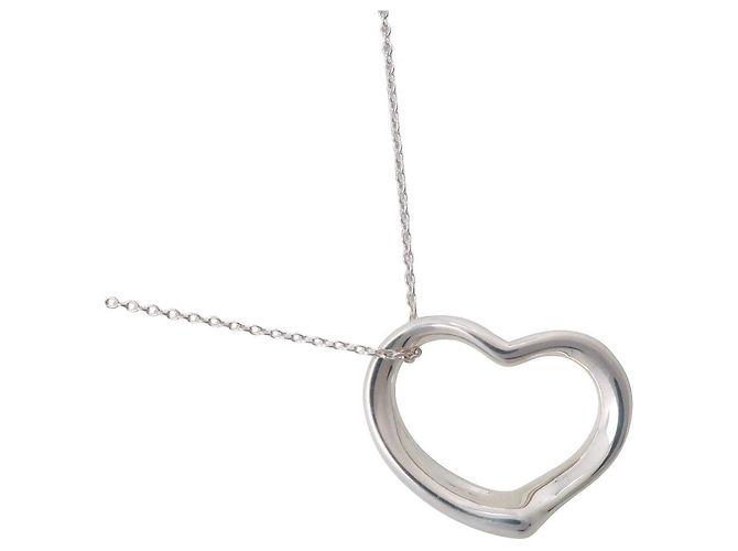 Tiffany & Co Tiffany Open Heart Silver925 Halskette Silber