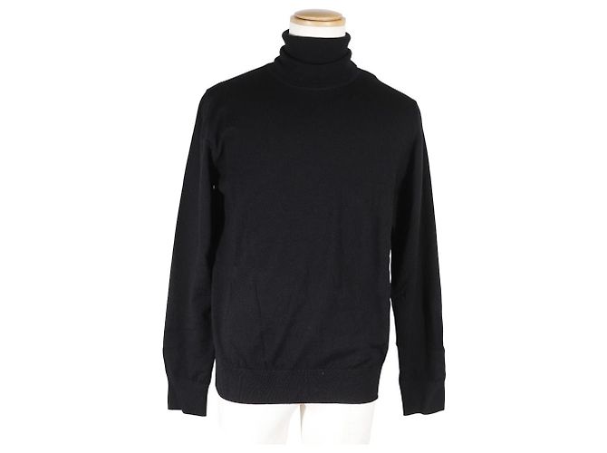Moncler CICLISTA TRICOT Wollpullover Schwarz