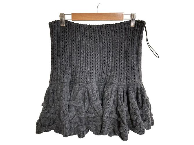 Autre Marque FOXEY Sedona Cape Strickrock Braun