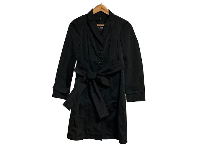 Autre Marque Max&Co. Wool Chester Coat Blue Navy blue