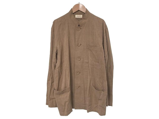 Autre Marque Chaqueta de Algodón Babaghuri Beige