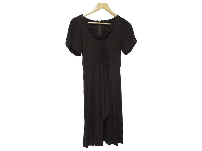 Autre Marque ANAYI Strickkleid Braun