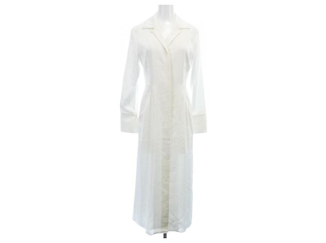 Autre Marque THE PERMANENT EYE Kleid Weiß