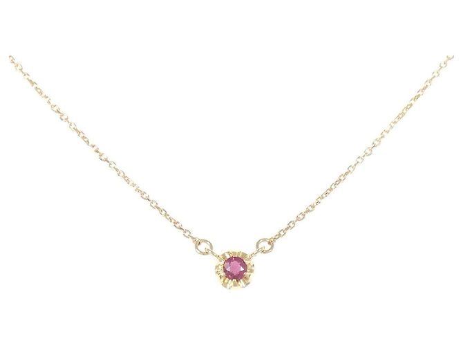 Autre Marque Collar 4°C Au750 Rubí Dorado