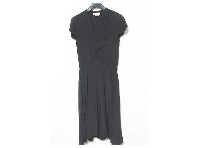 Autre Marque Isabel Marant Etoile langes Kleid Schwarz