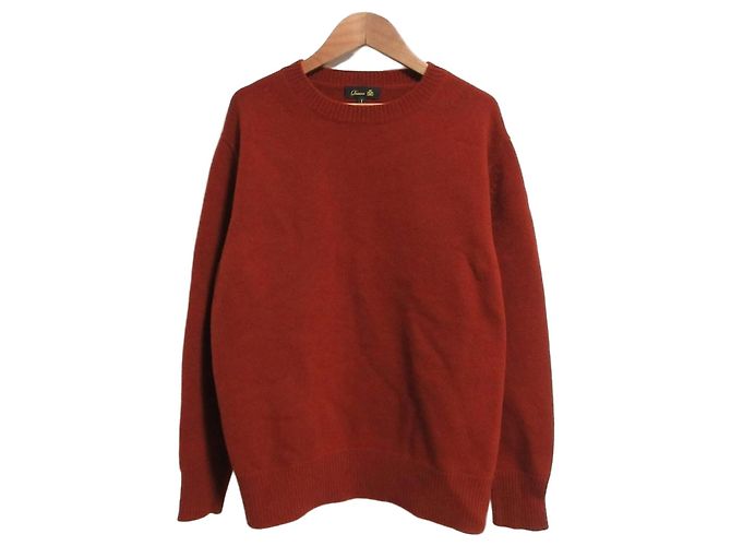 Autre Marque Drawer 7G Kaschmir-Pullover Rundhals Braun