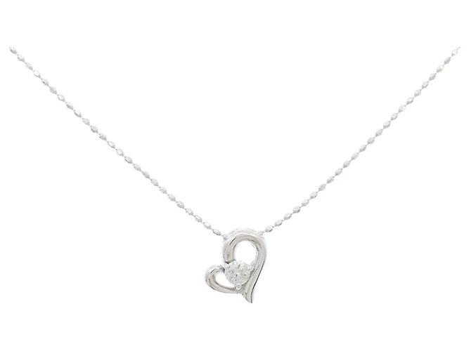 Autre Marque Collana di Diamanti Au750 Argento