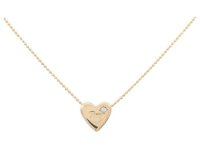 Autre Marque Collana Cuore con Diamanti Au750 D'oro