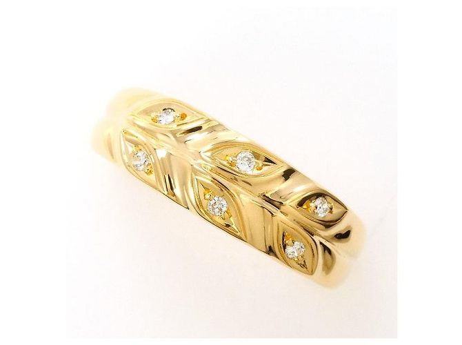 Autre Marque Au750 Diamantring Golden