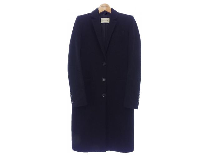 Gucci Wool Coat Black