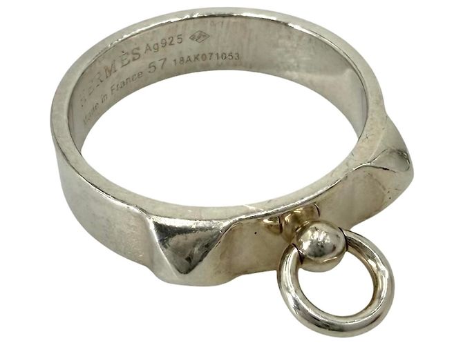 Ring Hermès Anello Collier de Chien da donna Hermes in Argento 925