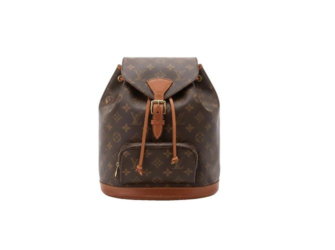 Louis Vuitton Monogram Montsouris PM Backpack Brown