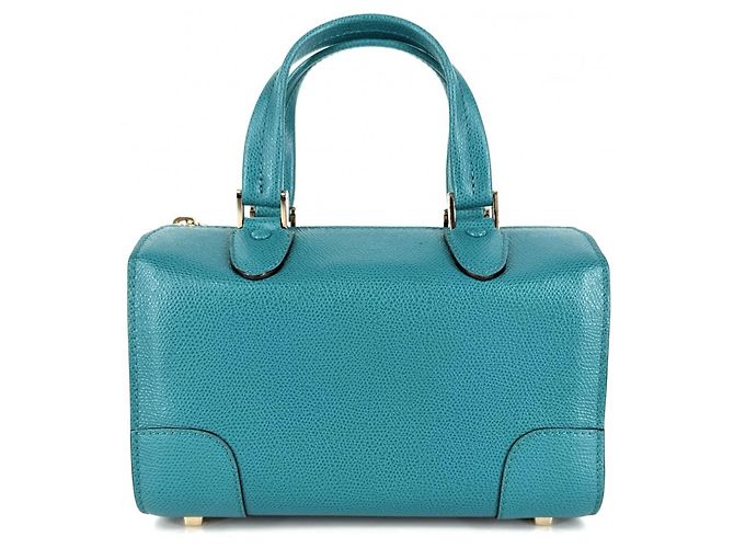 Bolsa Valextra Babila Mini Verde