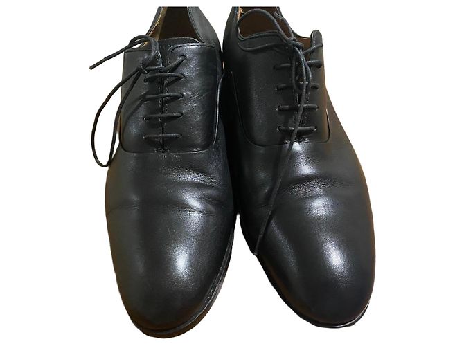 Autre Marque Loding Scarpe Stringate in Pelle Nera Nero