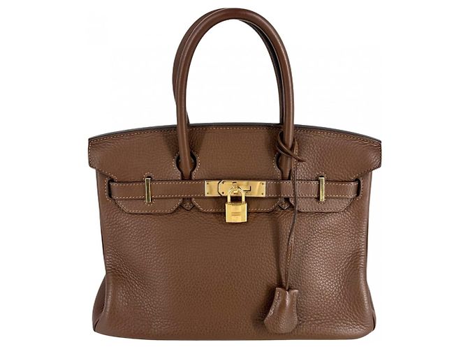 Hermès Borsa a mano Hermes Birkin 30 Marrone