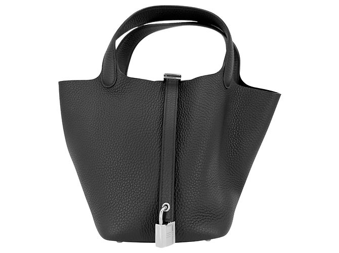 Hermès Hermes Picotin Lock PM Handtasche Schwarz
