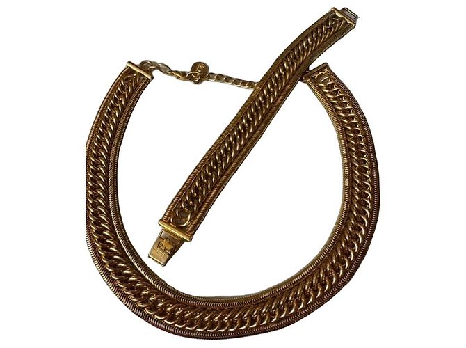 Autre Marque Rena Vian Bracciale a Catena Dorato D'oro