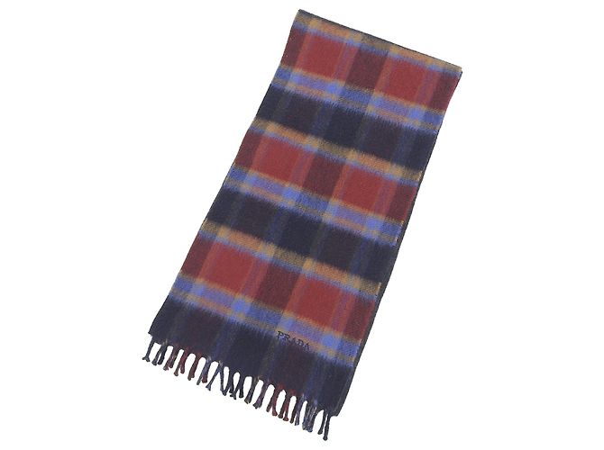 Stola in cashmere multicolore Prada