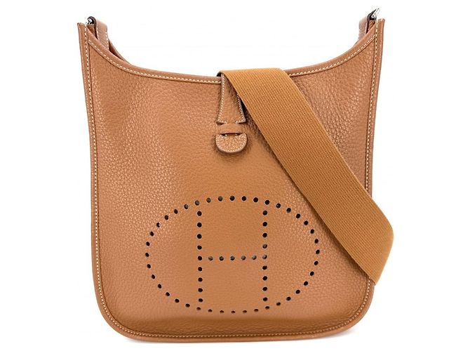 Hermès Sac à épaule Hermes Evelyne 1 PM Marron