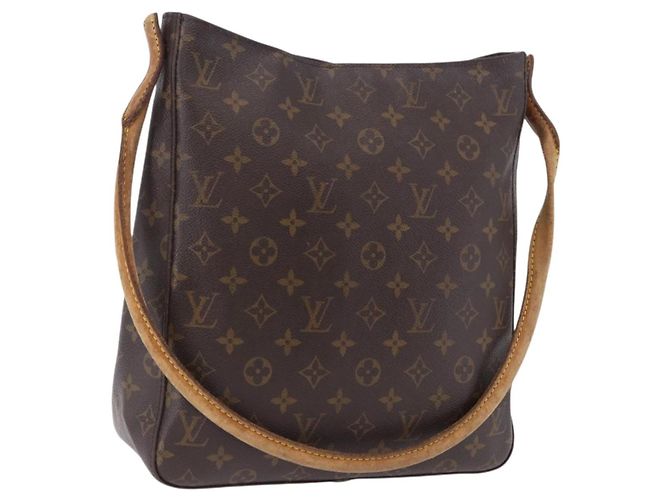 LOUIS VUITTON Monogram Looping GM Shoulder Bag M51145 LV Auth 199613 Monograma