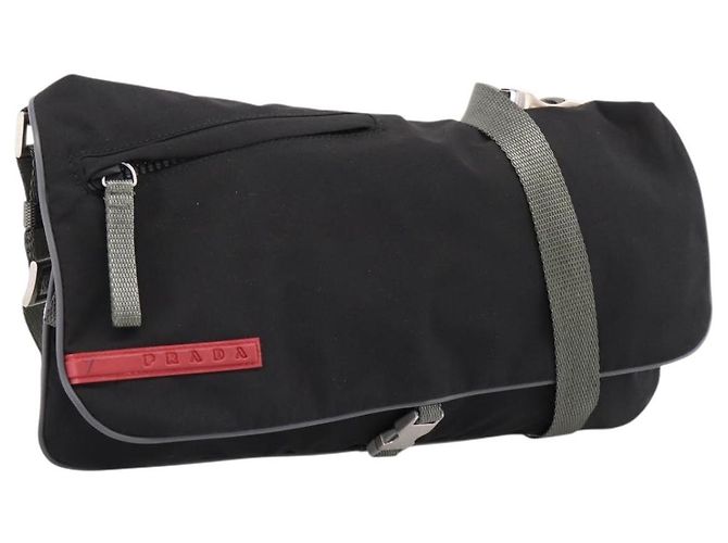 PRADA Borsa a tracolla PRADA Sports Nylon Nero Auth 199659A