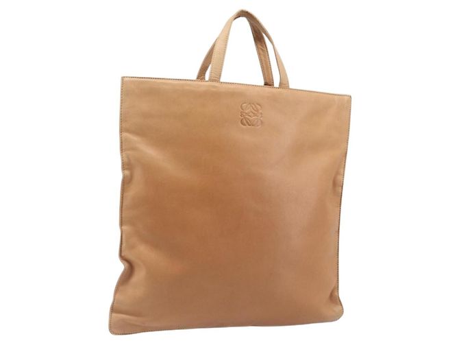 LOEWE Handtasche aus Leder beige authentisch ep15763