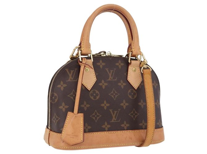 Bolsa de mão LOUIS VUITTON Monogram Alma BB M53152 LV Auth 198935V Monograma