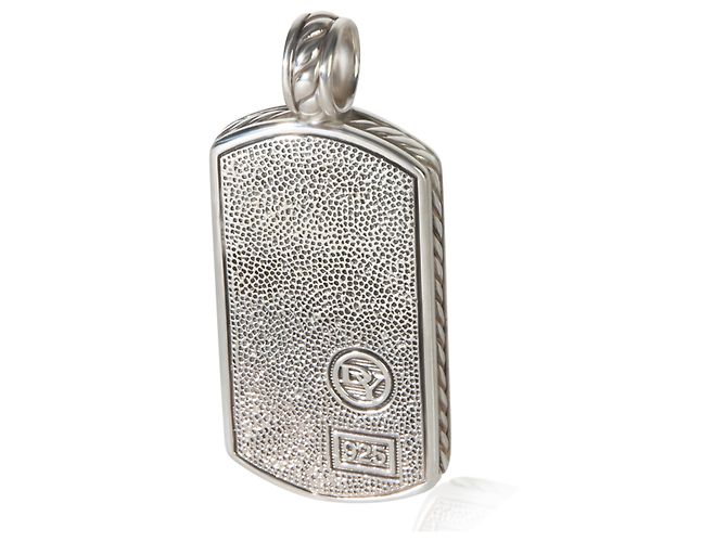 Pendente Tag in Argento Sterling David Yurman