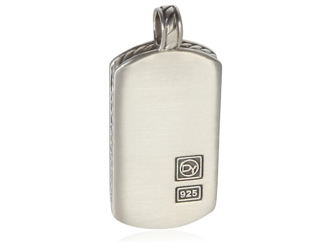 David Yurman Tag-Anhänger aus Sterlingsilber