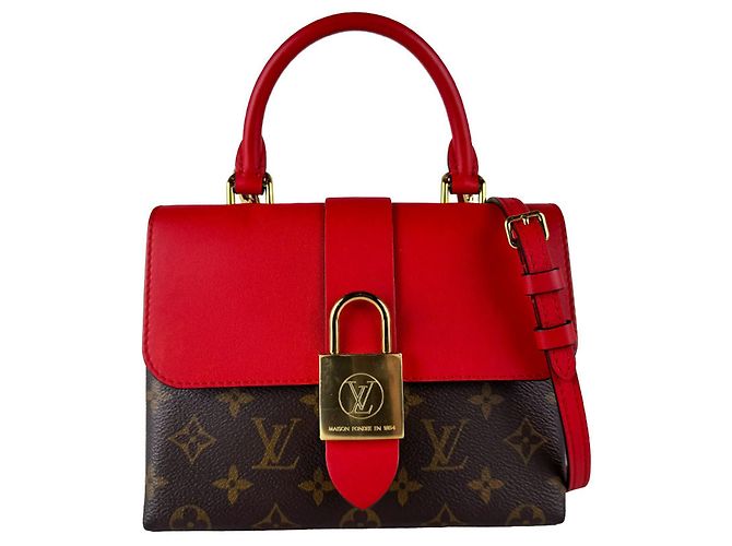 Bolso de hombro Louis Vuitton Monogram Coquelicot Roja Monograma