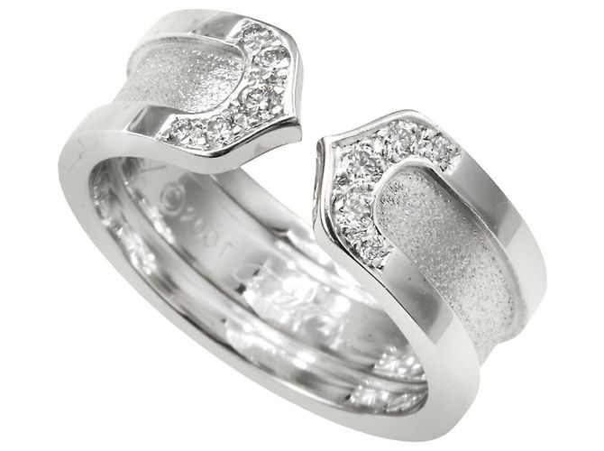 Cartier C2 Ring aus 18K Weißgold Golden