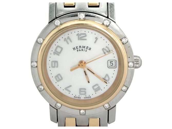 Hermès Reloj Hermes Clipper Nacre para mujer