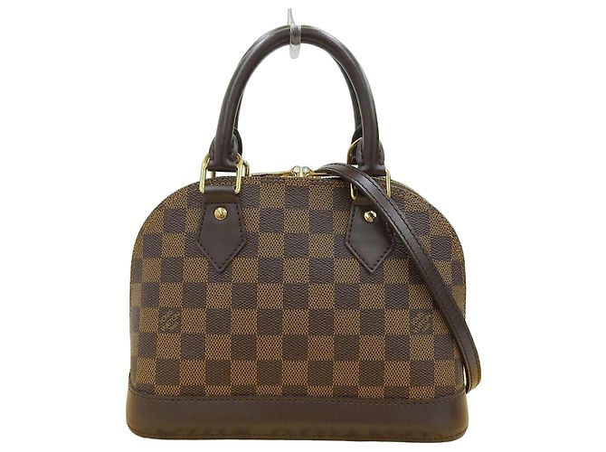 Bolsa Louis Vuitton Damier Alma BB Damier ebene