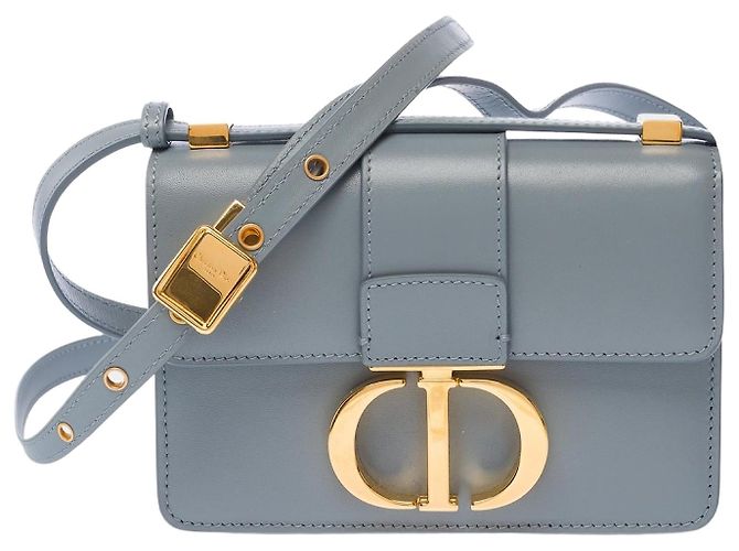 Bolsa DIOR 30 Montaigne em Couro Cinza - 103832