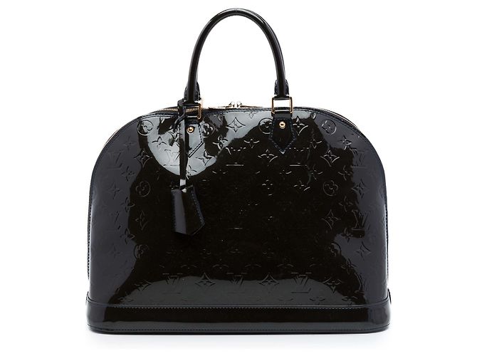 Bolsa Louis Vuitton Monogram Vernis Alma GM Azul