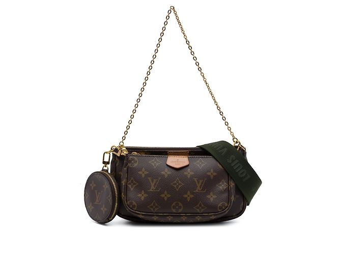Borsa Louis Vuitton Monogram Multi Pochette Accessoires Marrone