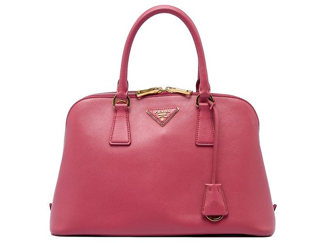 Borsa Prada Medium Saffiano Lux Promenade Rosa