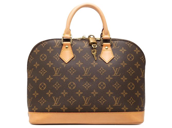 Sac à main Louis Vuitton Monogram Alma PM Marron