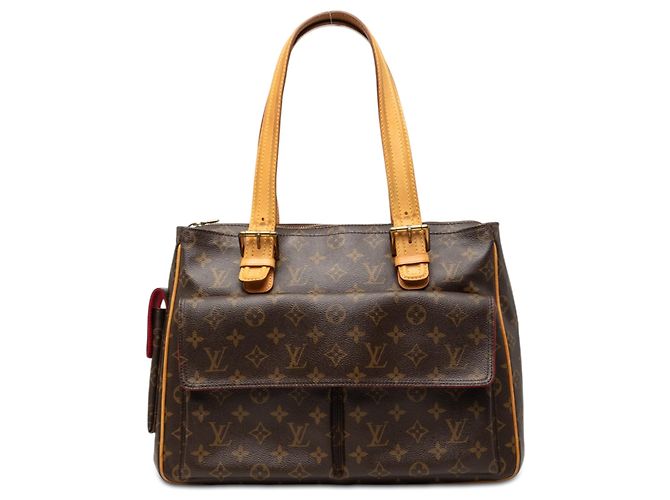 Sac cabas Louis Vuitton Monogram Multipli Cite Marron