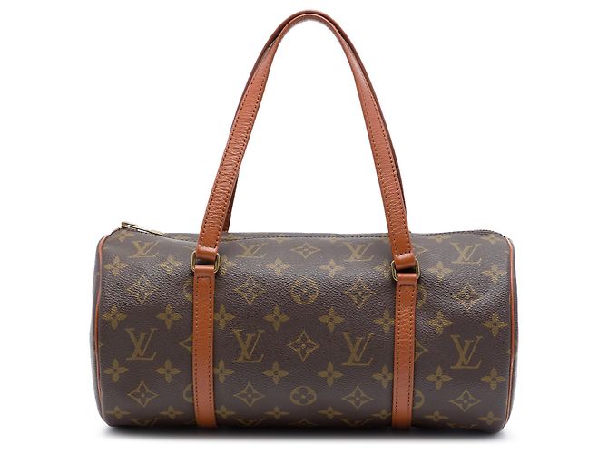 Sac à main Louis Vuitton Monogram Papillon 30 Marron