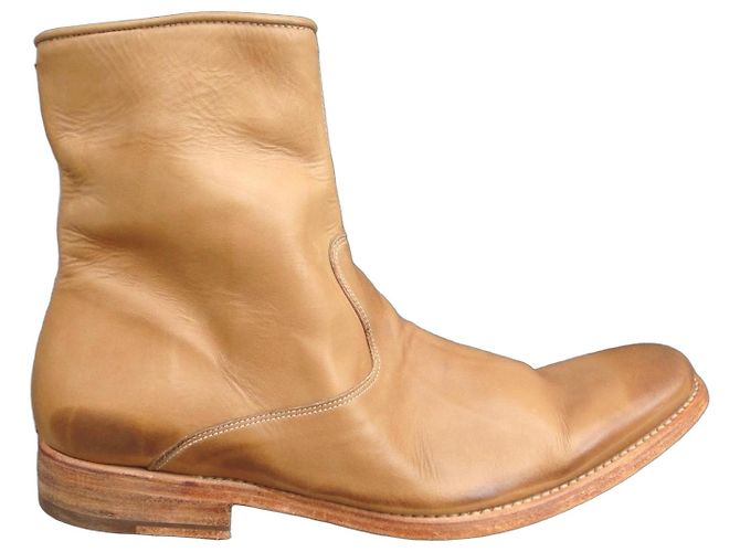 Botas de cuero N.D.C. Made By Hand Castaño