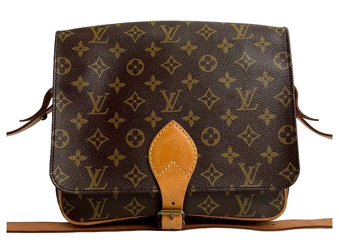 Mini borsa a tracolla Louis Vuitton Monogram Marrone